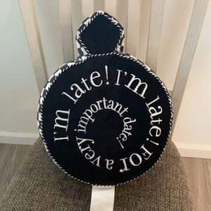 Vintage Disney Alice in wonderland pocket watch plush toy